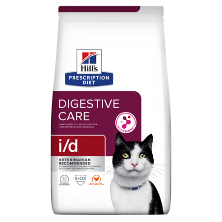 Hill's Prescription Diet i/d Feline - Kačių virškinamojo trakto sutrikimai 1,5kg