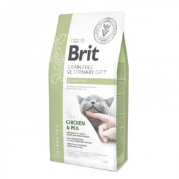 Brit Veterinary Diet Diabetes pašaras katėms 2kg