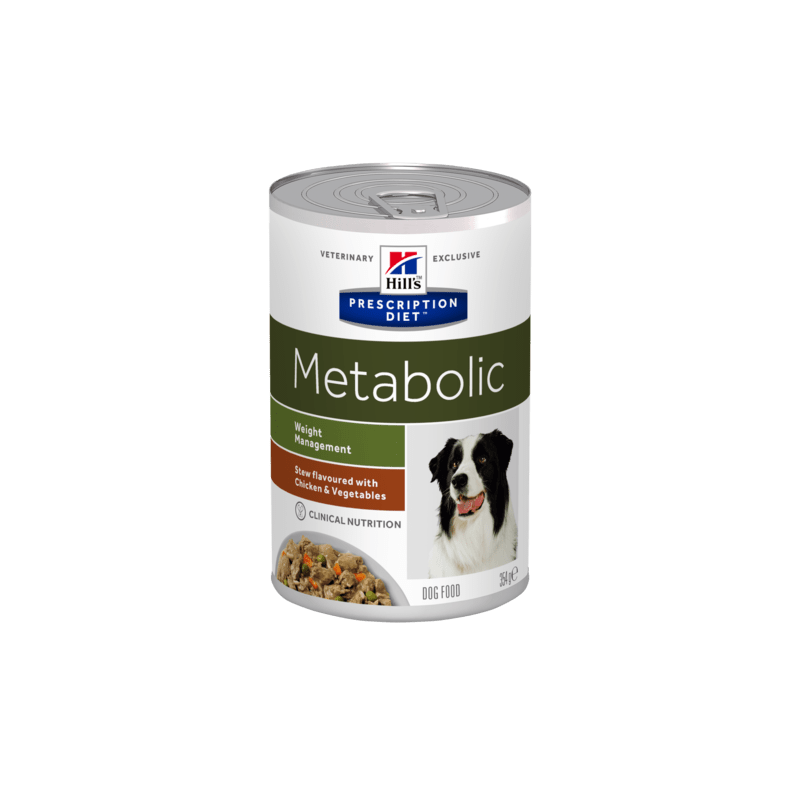 Hill's Metabolic Canine Original 354g - visavertis dietinis ėdalas šunims (troškinys)