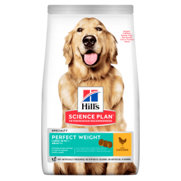 Hill's Canine Adult Perfect Weight Large Breed ėdalas šunims su vištiena 12kg