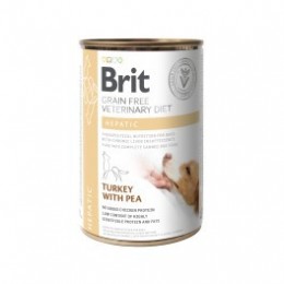 Brit Veterinary Diet Hepatic konservai šunims 400g