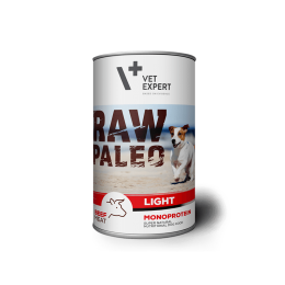 Raw Paleo Adult Light Beef - konservai šunims su jautiena 400g