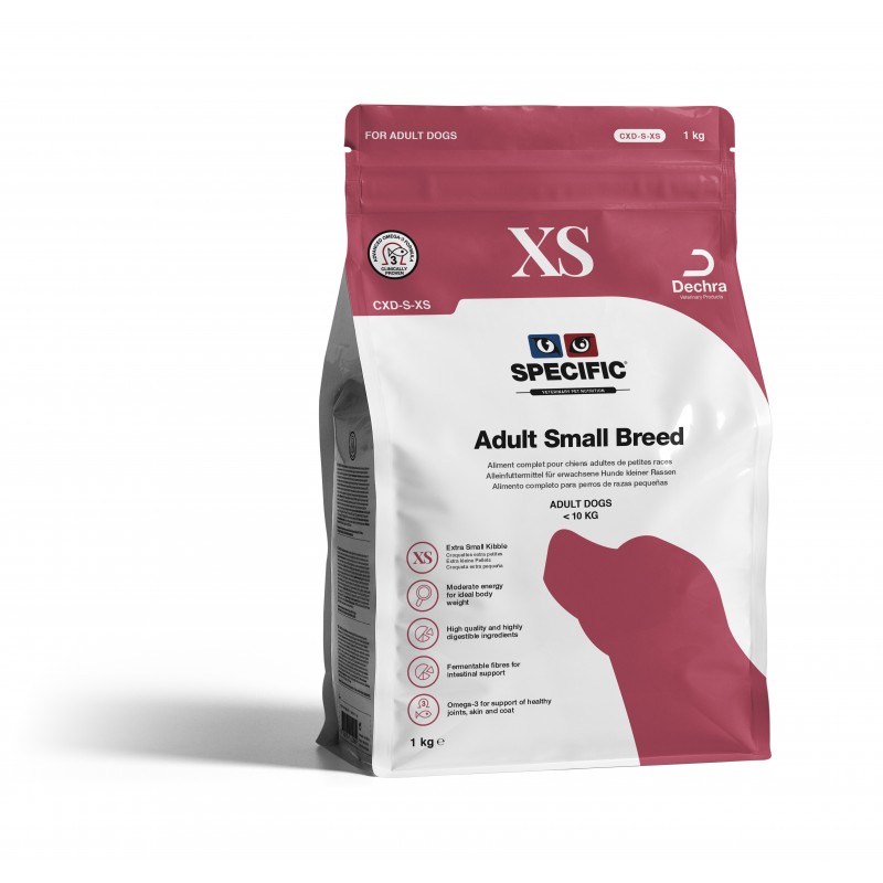 SPECIFIC CXD-S Adult Small Bread XS 1kg 