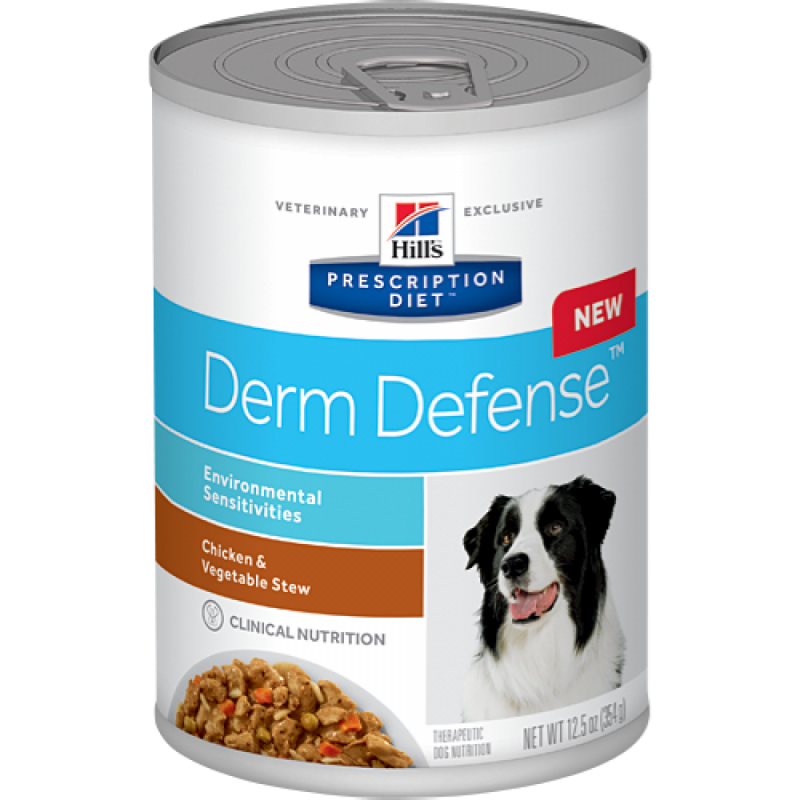 Hill's Canine DermDefense Stew - konservai šunims 354g (troškinys)