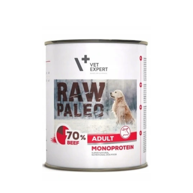 Raw Paleo Adult Beef - konservai šunims su jautiena 800g