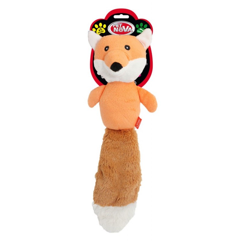 PET NOVA Fox - žaislas šunims (lapė) 36cm