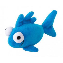 ROGZ Catnip Plush Fish mėlyna žuvytė žaislas katėms 10cm