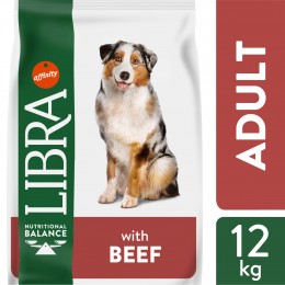 LIBRA DOG BEEF pašaras šunims su jautiena 10kg