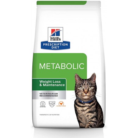 Hill's PD Feline Metabolic - suaugusioms  katėms, turinčioms viršsvorį