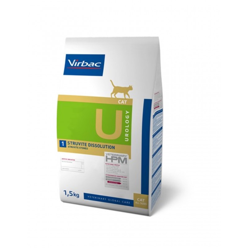 Virbac Cat U1 Struvite Dissolution 1,5kg