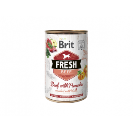 Brit Fresh kons. šunims Beef&Pumpkin 400g