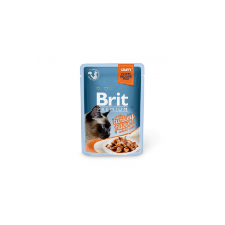 Brit Premium Delicate konservai katėms Turkey in Gravy 6vnt x 85g