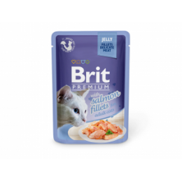 Brit Premium Delicate konservai katėms Salmon in Jelly 6vnt x 85g