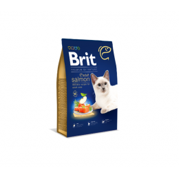 Brit Premium by Nature Cat Adult Salmon sausas maistas katėms