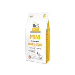Brit Care Mini Hair&Skin Sausas maistas Šunims