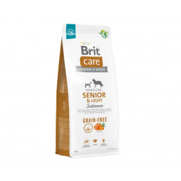 Brit Care Grain-free Senior&Light Salmon sausas maistas šunims