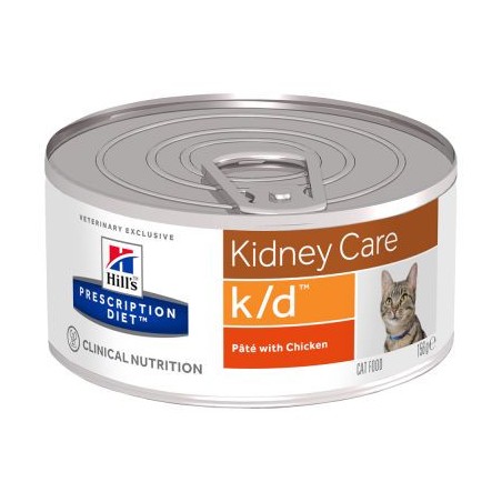 Hill's Prescription Diet k/d Feline - Kačių inkstų ligos 0.156g