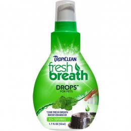 Tropiclean Fresh Breath Drops 52 ml