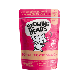 Meowing Heads So Fish Ticated Salmon konservai katėms 100g