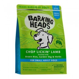 BARKING HEADS Chop Lickin' Lamb Small Breed (Ėriena) 4kg 