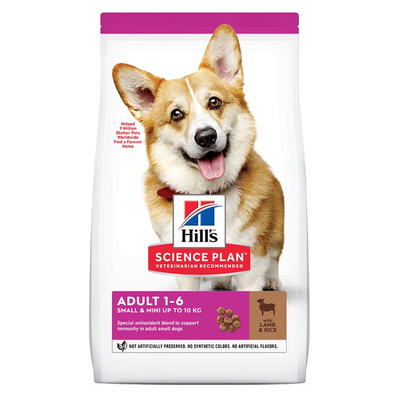 Hill's Canine Adult Small & Miniature Lamb with Rice